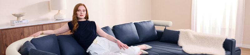 Wohnlandschaft U Form Sofa